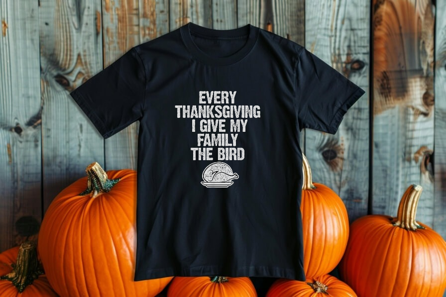 I give my family the bird