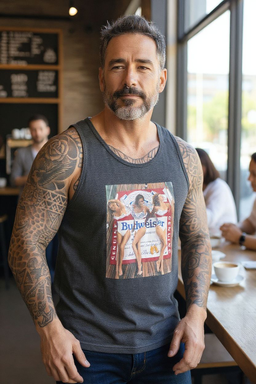 Classic Budweiser girls Tank top