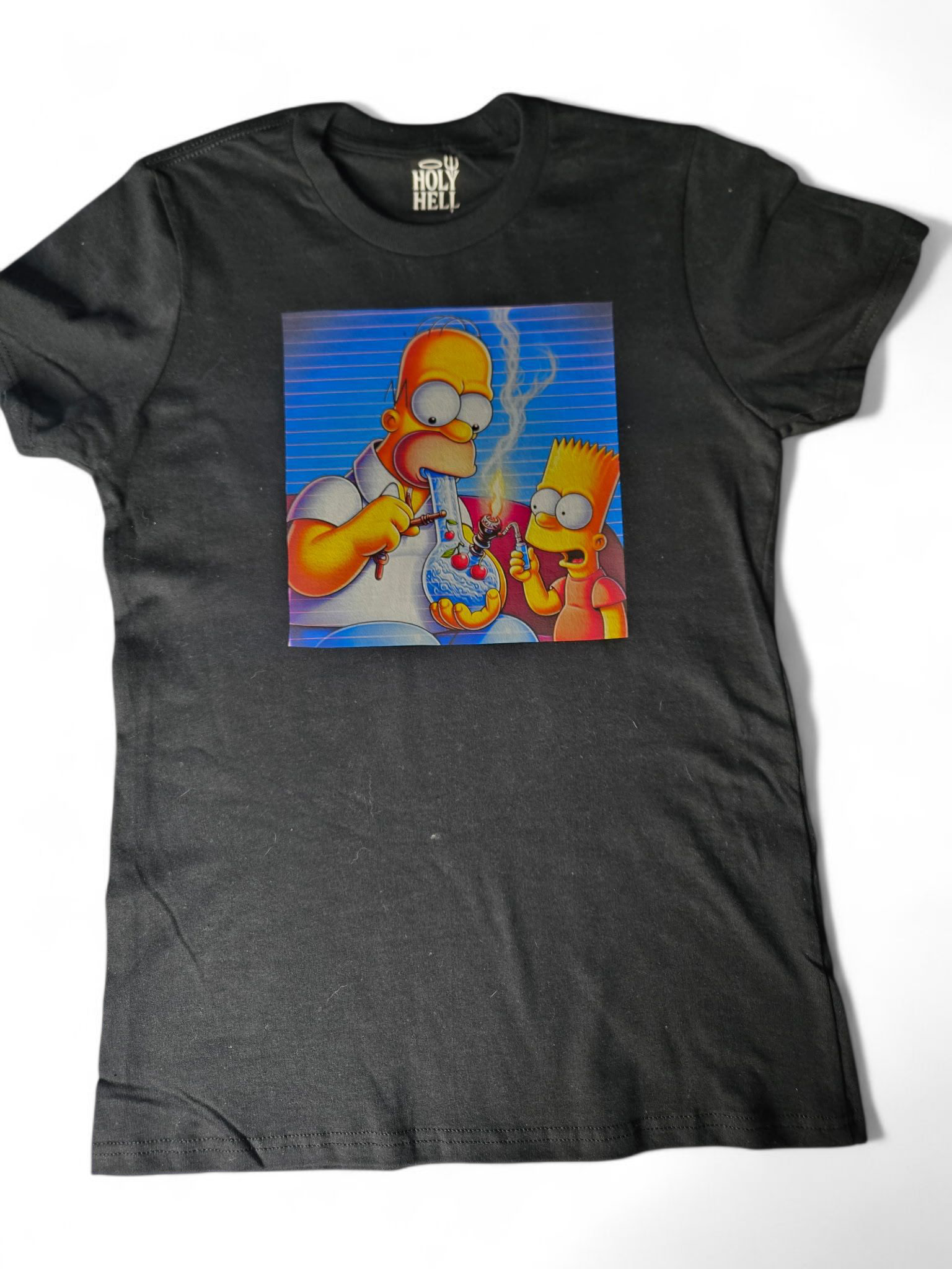 Simpsons smoking Tee